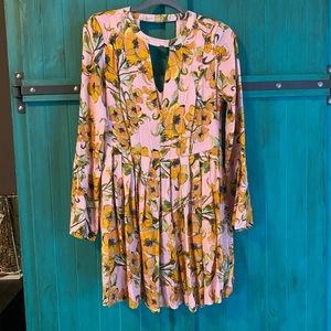 NWT Free People Floral Mini Dress